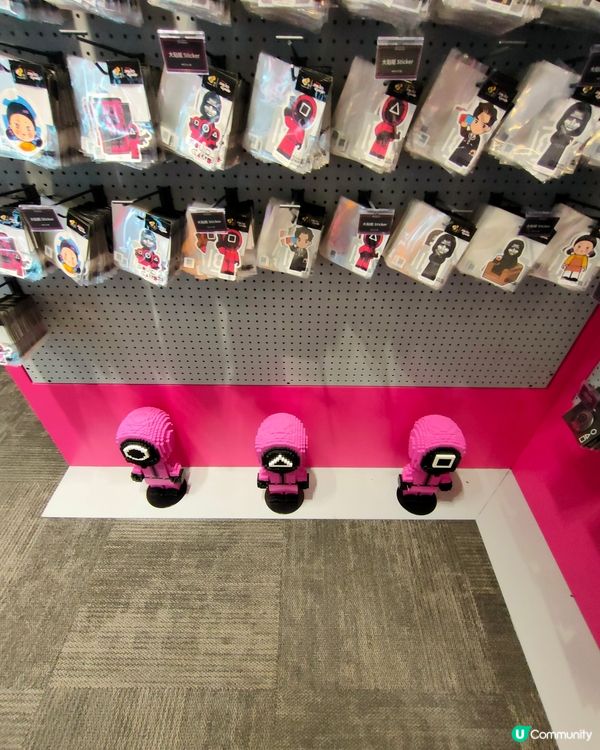 魷魚遊戲Pop Up Store！快啲嚟拎卡通貼紙啦📸！