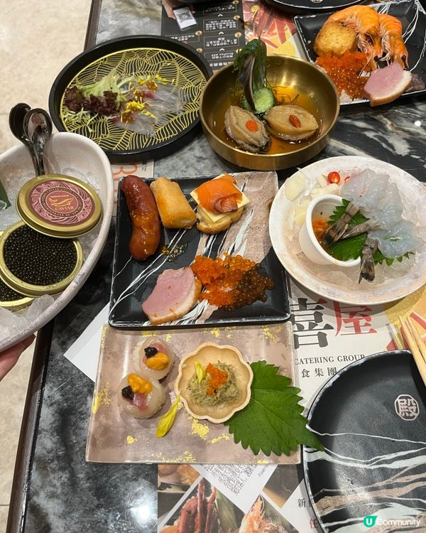殿大喜屋自助餐🤤！任食魚子醬超正！🍣