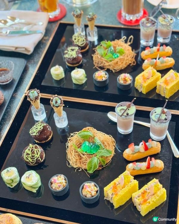 薄荷朱古力控必衝！港麗下午茶🤤🍫