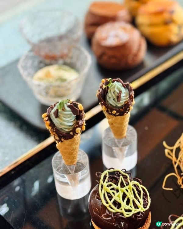 薄荷朱古力控必衝！港麗下午茶🤤🍫