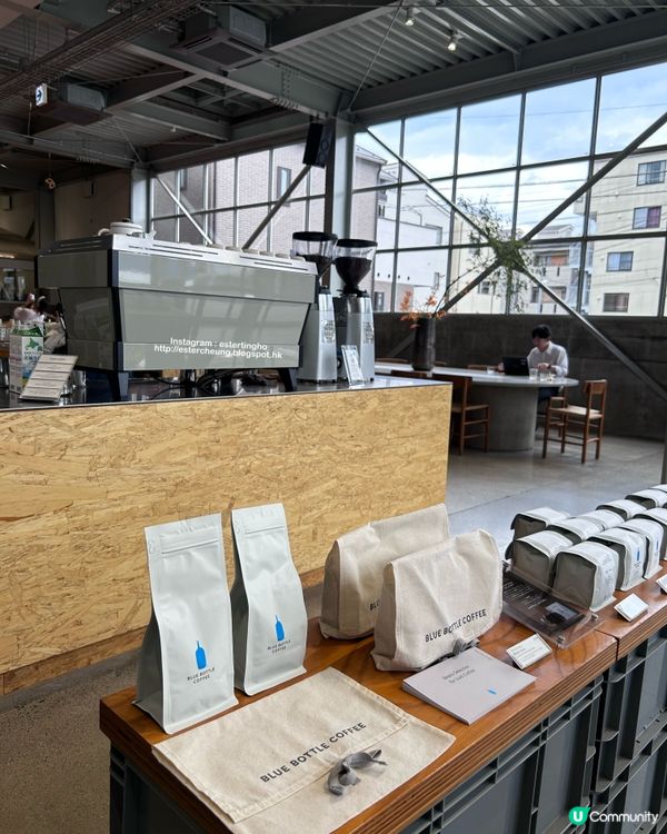 咖啡迷必訪 💕 日本第一間藍瓶咖啡