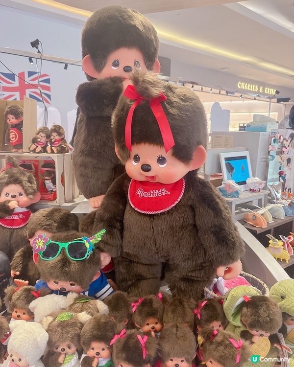 萬象天地Monchhichi主題店 🤩 勁可愛！