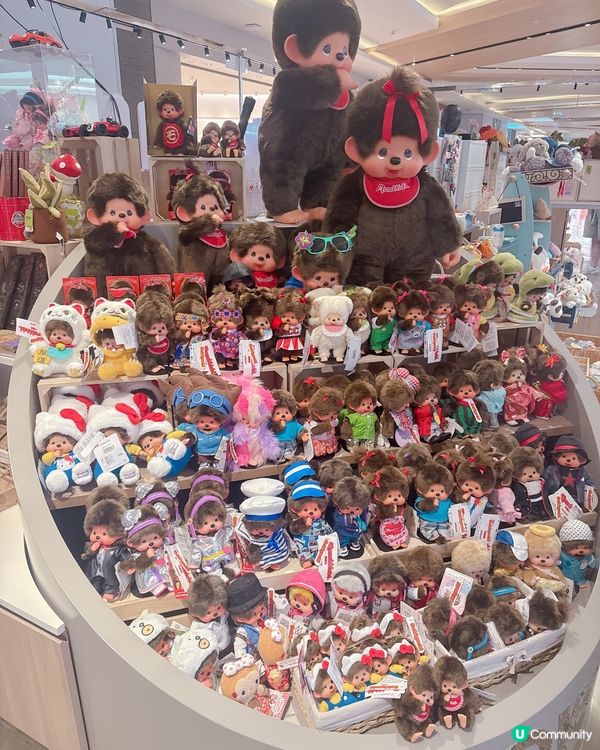 萬象天地Monchhichi主題店 🤩 勁可愛！