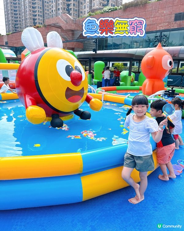 放假去邊好？新城市廣場玩水💦彈彈床！🥳