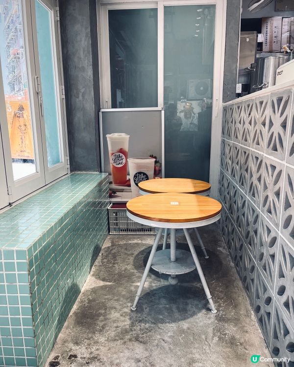 中環打卡壁畫！消暑必飲雲石花紋優格果昔