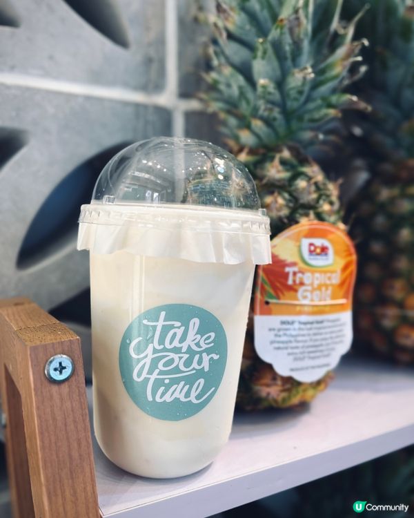 中環打卡壁畫！消暑必飲雲石花紋優格果昔