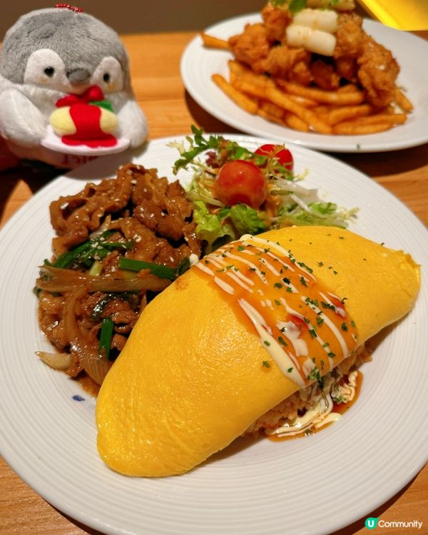 東涌韓國菜🇰🇷！烤牛肉蛋包飯超正😋！