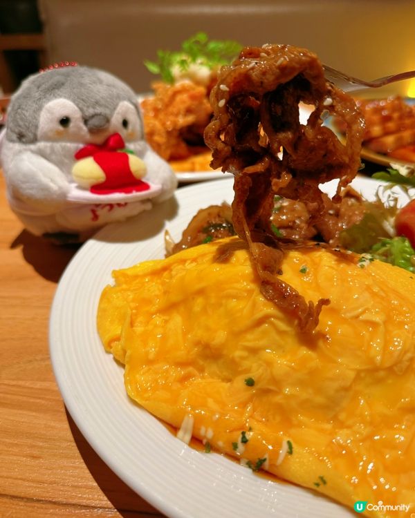 東涌韓國菜🇰🇷！烤牛肉蛋包飯超正😋！