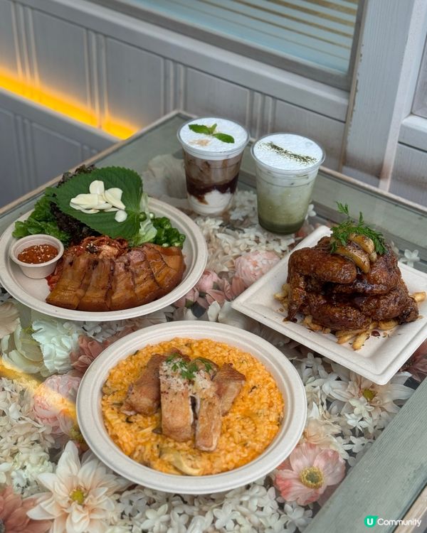 韓菜控必睇！🇰🇷韓式小清新咖啡店☕️雞扒燉飯超正！😋