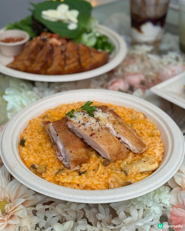 韓菜控必睇！🇰🇷韓式小清新咖啡店☕️雞扒燉飯超正！😋