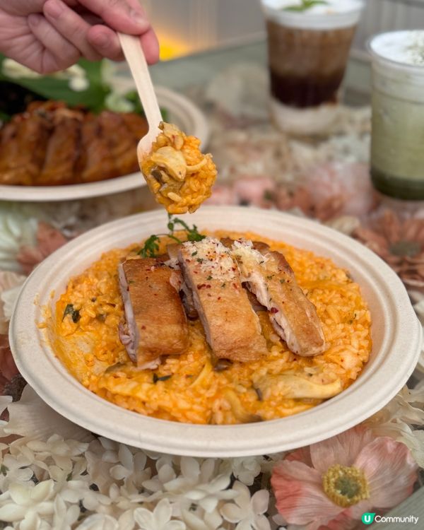 韓菜控必睇！🇰🇷韓式小清新咖啡店☕️雞扒燉飯超正！😋