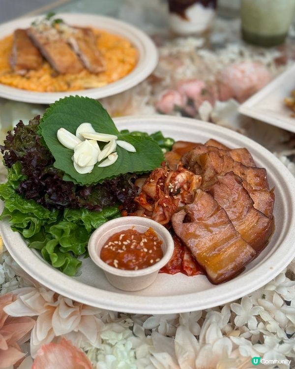 韓菜控必睇！🇰🇷韓式小清新咖啡店☕️雞扒燉飯超正！😋