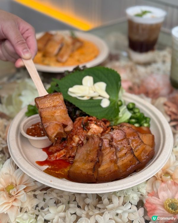 韓菜控必睇！🇰🇷韓式小清新咖啡店☕️雞扒燉飯超正！😋