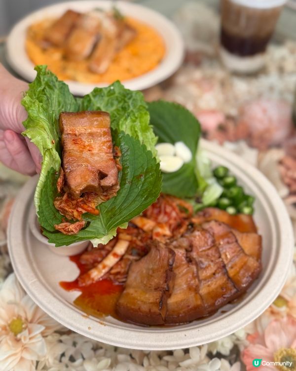 韓菜控必睇！🇰🇷韓式小清新咖啡店☕️雞扒燉飯超正！😋