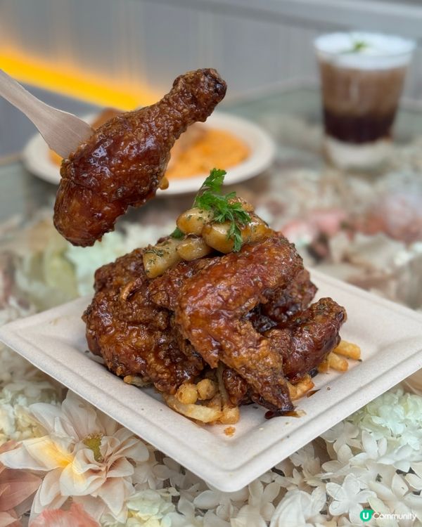 韓菜控必睇！🇰🇷韓式小清新咖啡店☕️雞扒燉飯超正！😋