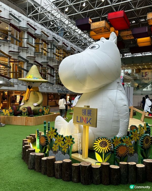 3 米高巨型姆明及史力奇 💕 登陸樂富廣場