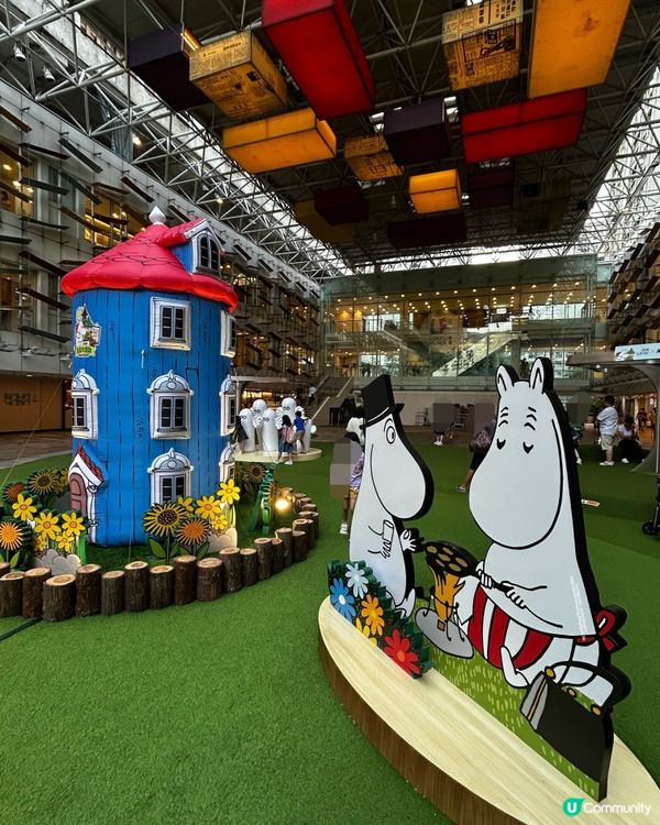 3 米高巨型姆明及史力奇 💕 登陸樂富廣場