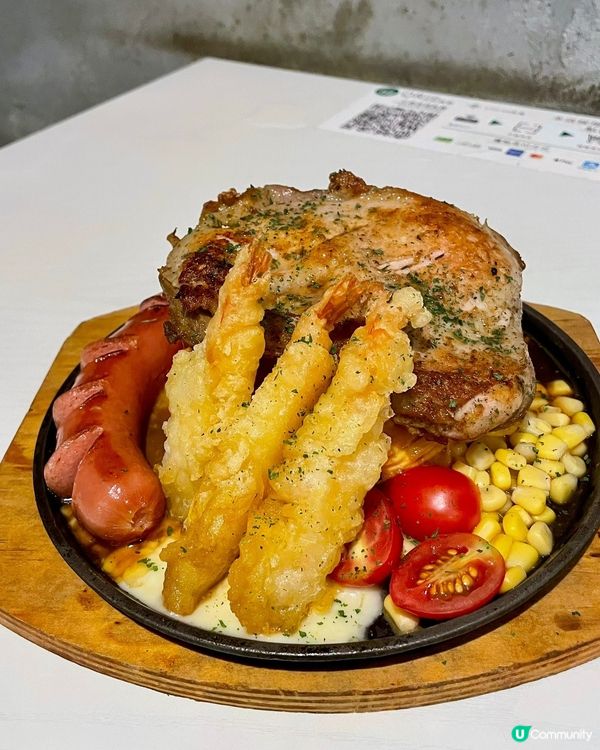 正呀喂！Bubble Tree 鐵板餐🤤！食到飽飽😋！