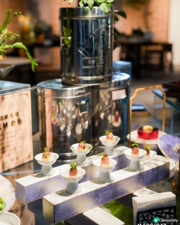 萬豪以茶入饌！🍵 廣州酒店美食之旅！😋