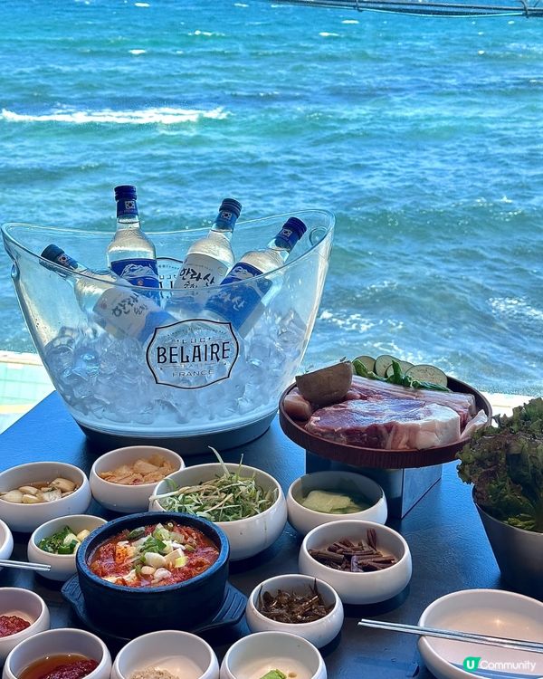 濟州海景黑豬肉🤤！正到爆！🌊🐷