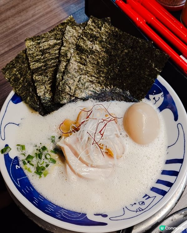 牛頭角美食 | 貓控必試雞白湯拉麵店