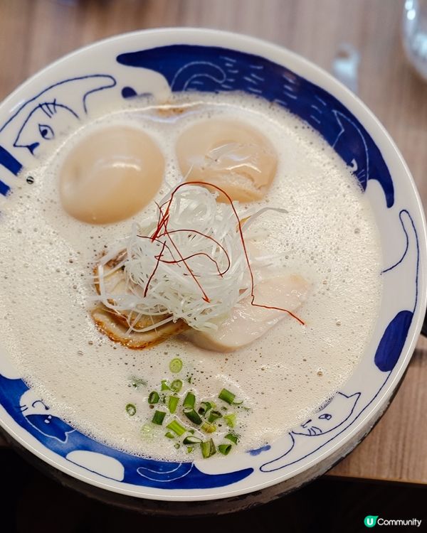 牛頭角美食 | 貓控必試雞白湯拉麵店