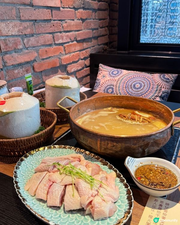 椰子雞煲必食！荃灣大紅袍🔥🍲😋