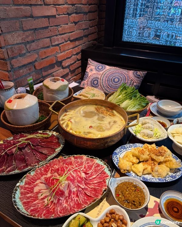 椰子雞煲必食！荃灣大紅袍🔥🍲😋