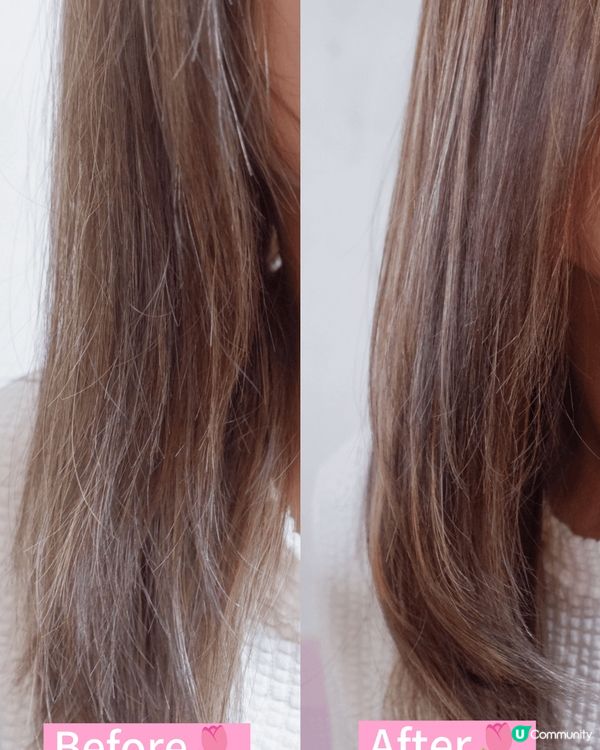 用咗一排，最驚喜嘅係頭髮真係順滑貼服咗好多，仲有種自然光澤✨...