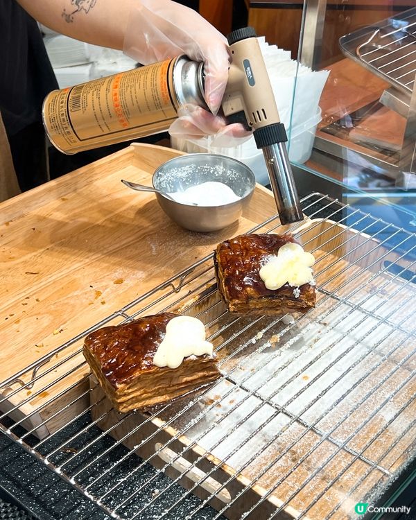 尖沙咀新晉人龍店「Milkfill」原味爆漿拿破崙🧡