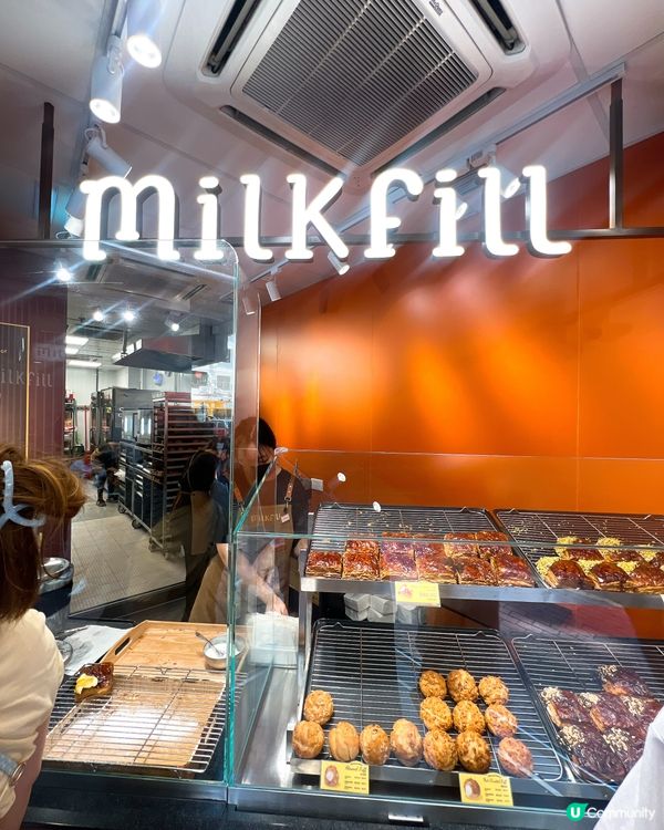 尖沙咀新晉人龍店「Milkfill」原味爆漿拿破崙🧡