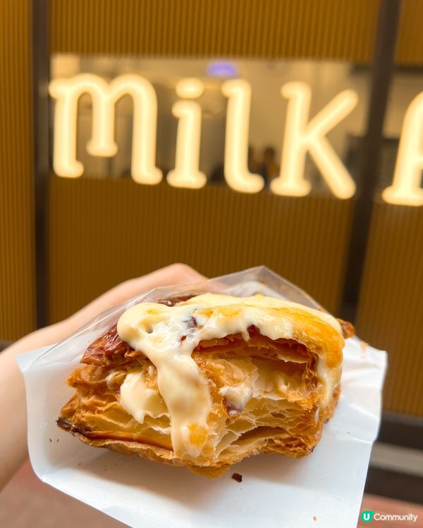 尖沙咀新晉人龍店「Milkfill」原味爆漿拿破崙🧡