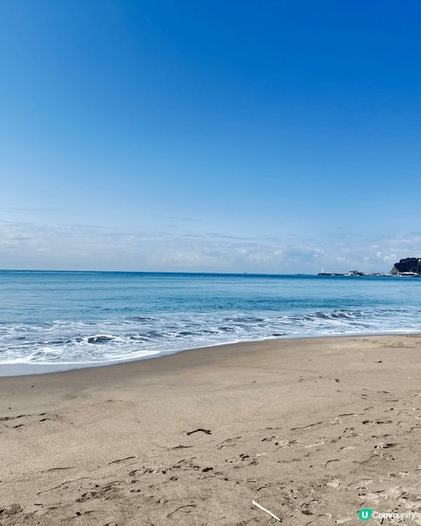 如果去東京，一定要去埋近郊嘅鐮倉！個到嘅海灘真係好靚，有無敵...