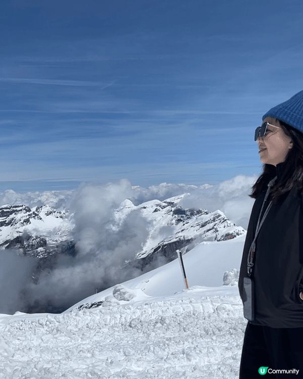 介紹番！瑞士🇨🇭鐵力士雪山！雖然名氣不及少女峰，不過景色一啲...