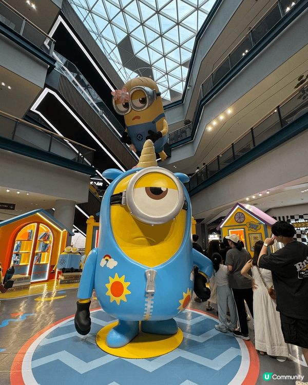 南山后海匯 minions 大型擺設展覽！