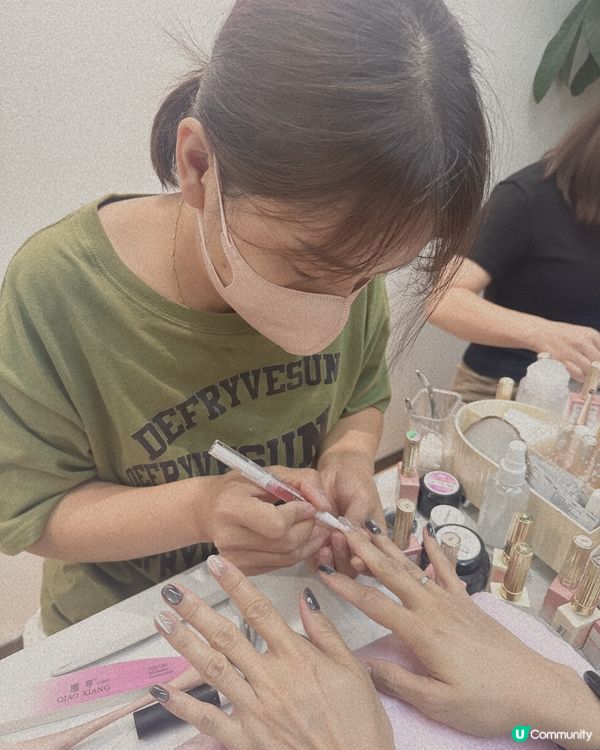 返深圳食玩買💅🏻！貓眼美甲超抵！