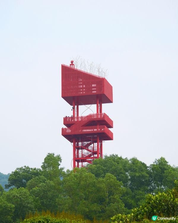 深圳虹橋公園一個非常特別嘅螺旋坡道，公園內仲有多個打卡位，螺...