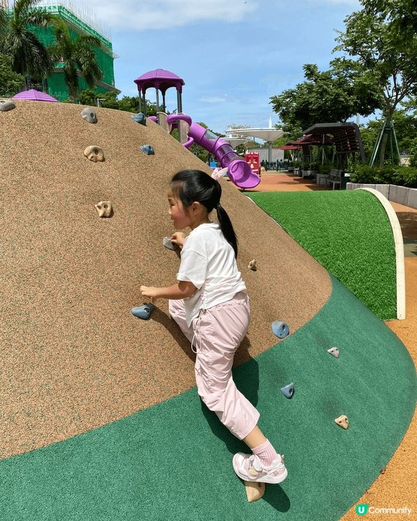 澳門「觀音像海濱休憩區」唔單止有多功能球場⚽滾軸溜冰場🛼健身...