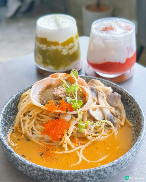 銅鑼灣維港靚景cafe😍午市$108就食到