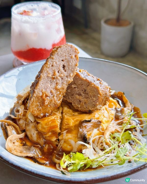 銅鑼灣維港靚景cafe😍午市$108就食到