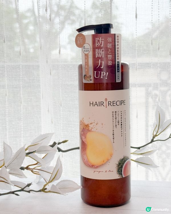 漂染髮必備！生薑洗髮露拯救脆弱髮絲 🤩 髮量Up!