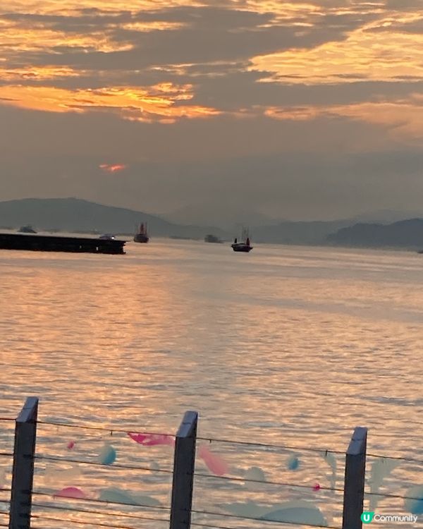 維港日落景色