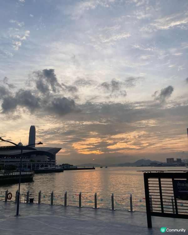 維港日落景色