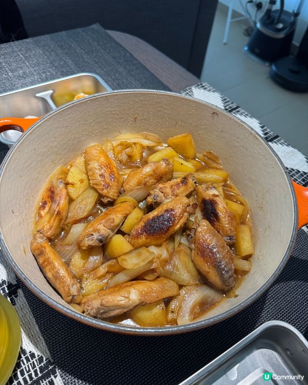 懶人薯仔炆雞翼🐔