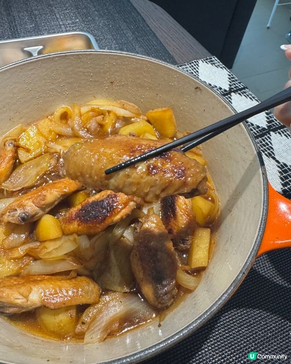懶人薯仔炆雞翼🐔