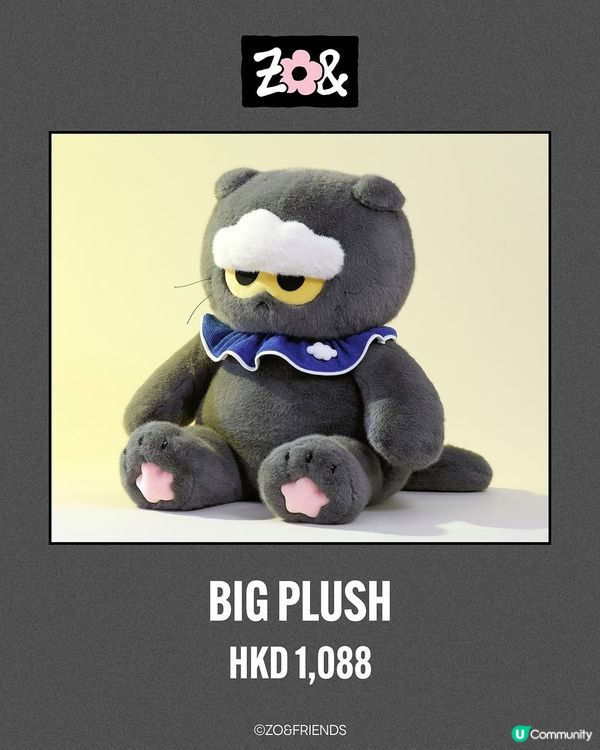 G-Dragon愛貓Zoa周邊限定店登港！