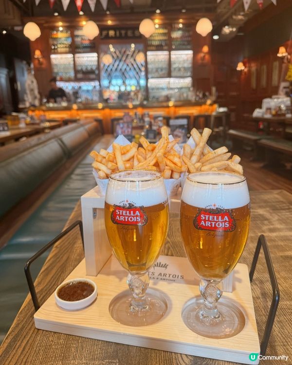 全新品味聯乘推出 Frites Artois 啤酒配薯條🍟
