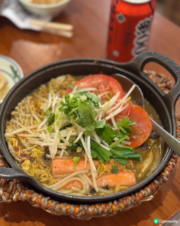 通菜街新開抵食米線小店🍜