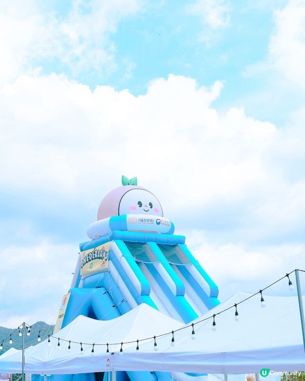 首爾景福宮對開 期間限定水上樂園！