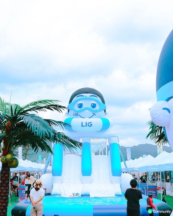 首爾景福宮對開 期間限定水上樂園！